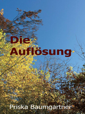 cover image of Die Auflösung
